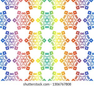 Geometric shape abstract vector illustration. Vector background. Seamless pattern.For design, page fill, wallpaper