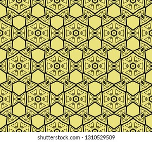 Geometric shape abstract vector illustration. Vector background. Seamless pattern.For design, page fill, wallpaper