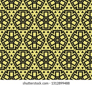 Geometric shape abstract vector illustration. Vector background. Seamless pattern.For design, page fill, wallpaper