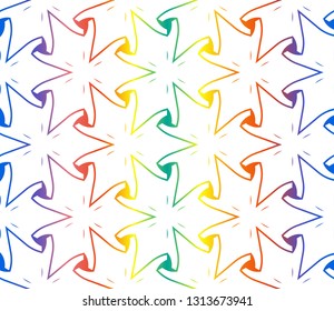Geometric shape abstract vector illustration. Vector background. Seamless pattern.For design, page fill, wallpaper