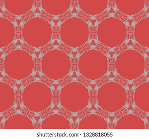 Geometric shape abstract vector illustration. Vector background. Seamless pattern.For design, page fill, wallpaper