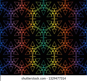 Geometric shape abstract vector illustration. Vector background. Seamless pattern.For design, page fill, wallpaper