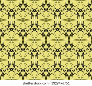 Geometric shape abstract vector illustration. Vector background. Seamless pattern.For design, page fill, wallpaper