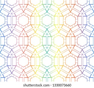 Geometric shape abstract vector illustration. Vector background. Seamless pattern.For design, page fill, wallpaper