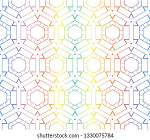 Geometric shape abstract vector illustration. Vector background. Seamless pattern.For design, page fill, wallpaper