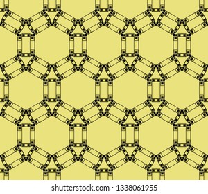 Geometric shape abstract vector illustration. Vector background. Seamless pattern.For design, page fill, wallpaper