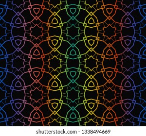 Geometric shape abstract vector illustration. Vector background. Seamless pattern.For design, page fill, wallpaper