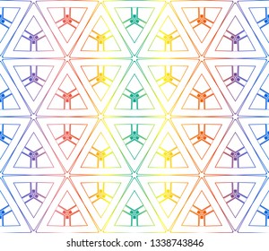 Geometric shape abstract vector illustration. Vector background. Seamless pattern.For design, page fill, wallpaper