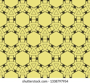Geometric shape abstract vector illustration. Vector background. Seamless pattern.For design, page fill, wallpaper