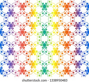 Geometric shape abstract vector illustration. Vector background. Seamless pattern.For design, page fill, wallpaper