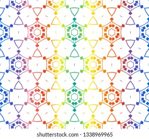Geometric shape abstract vector illustration. Vector background. Seamless pattern.For design, page fill, wallpaper
