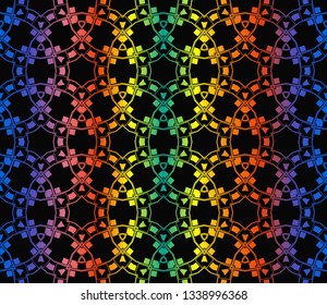 Geometric shape abstract vector illustration. Vector background. Seamless pattern.For design, page fill, wallpaper