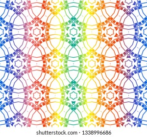 Geometric shape abstract vector illustration. Vector background. Seamless pattern.For design, page fill, wallpaper