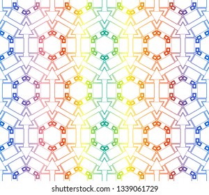 Geometric shape abstract vector illustration. Vector background. Seamless pattern.For design, page fill, wallpaper