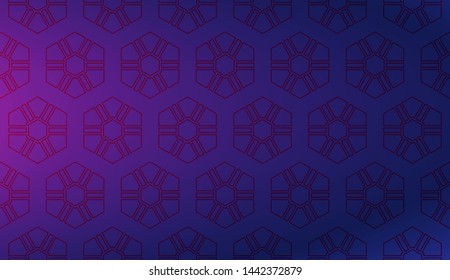 Geometric shape abstract vector illustration. Vector background.
