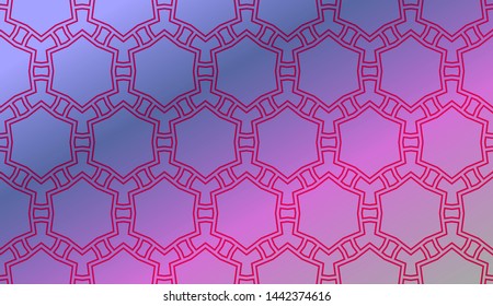 Geometric shape abstract vector illustration. Vector background.
