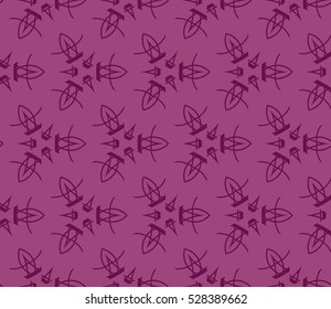 Geometric shape abstract vector illustration. Seamless pattern.