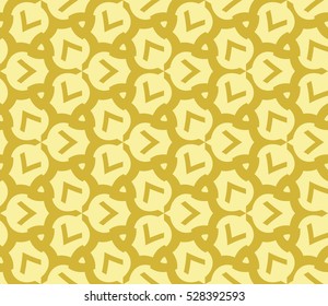 Geometric shape abstract vector illustration. Seamless pattern.