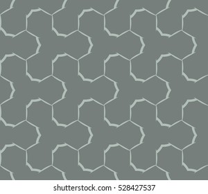Geometric shape abstract vector illustration. Seamless pattern.