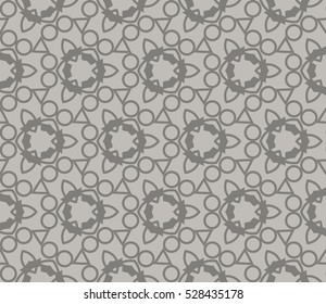 Geometric shape abstract vector illustration. Seamless pattern.