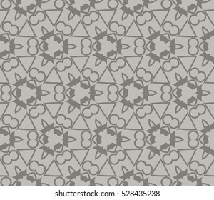 Geometric shape abstract vector illustration. Seamless pattern.