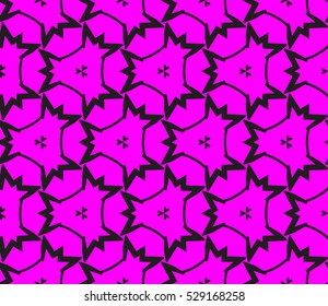 Geometric shape abstract vector illustration. Seamless pattern.