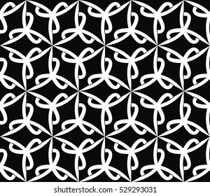 Geometric shape abstract vector illustration. Seamless pattern.