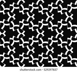 Geometric shape abstract vector illustration. Seamless pattern.