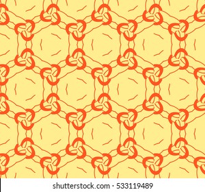 Geometric shape abstract vector illustration. Seamless pattern.