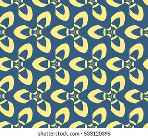 Geometric shape abstract vector illustration. Seamless pattern.