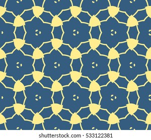 Geometric shape abstract vector illustration. Seamless pattern.