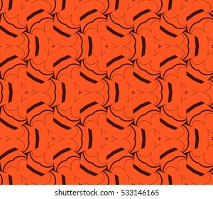 Geometric shape abstract vector illustration. Seamless pattern.