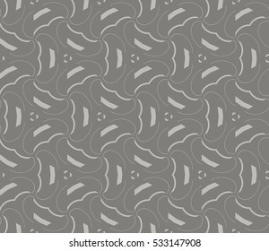 Geometric shape abstract vector illustration. Seamless pattern.