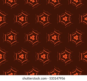 Geometric shape abstract vector illustration. Seamless pattern.