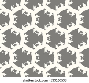 Geometric shape abstract vector illustration. Seamless pattern.
