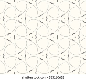 Geometric shape abstract vector illustration. Seamless pattern.