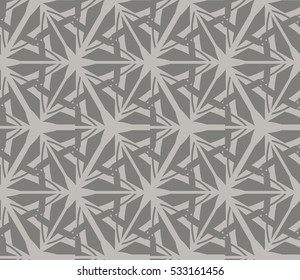 Geometric shape abstract vector illustration. Seamless pattern.