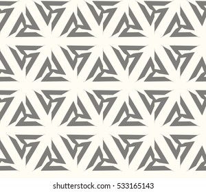 Geometric shape abstract vector illustration. Seamless pattern.
