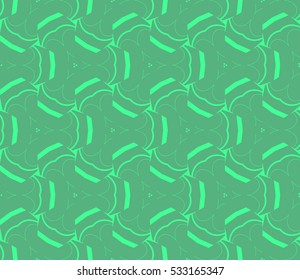 Geometric shape abstract vector illustration. Seamless pattern.