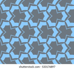 Geometric shape abstract vector illustration. Seamless pattern.