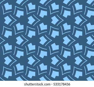 Geometric shape abstract vector illustration. Seamless pattern.