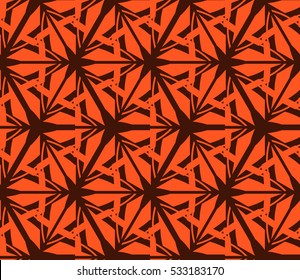 Geometric shape abstract vector illustration. Seamless pattern.
