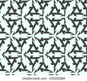 Geometric shape abstract vector illustration. Seamless pattern.
