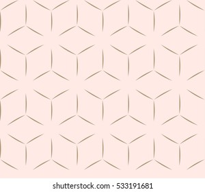 Geometric shape abstract vector illustration. Seamless pattern.