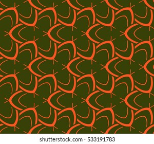 Geometric shape abstract vector illustration. Seamless pattern.