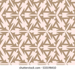 Geometric shape abstract vector illustration. Seamless pattern.