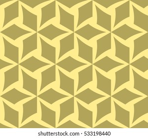 Geometric shape abstract vector illustration. Seamless pattern.