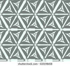 Geometric shape abstract vector illustration. Seamless pattern.