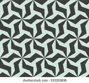 Geometric shape abstract vector illustration. Seamless pattern.