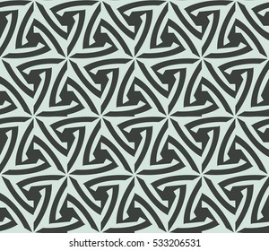 Geometric shape abstract vector illustration. Seamless pattern.